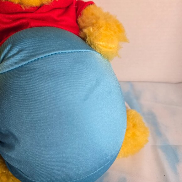 Disney Store 55th Anniversary Winnie The Pooh Blue Balloon Bee Plush Stuffed Toy - Picture 2 of 5